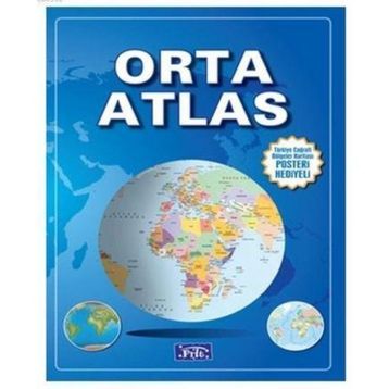 İNKILAP İLKÖĞRETİM ORTA ATLASI - İBRAHİM ATALAY