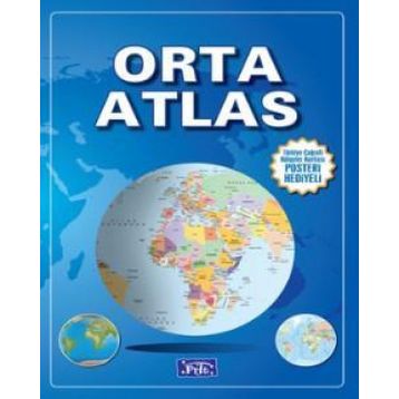 İNKILAP İLKÖĞRETİM ORTA ATLASI - İBRAHİM ATALAY