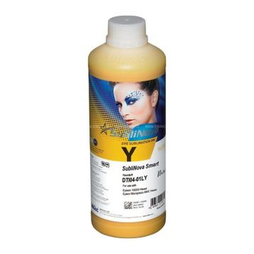 Inktec Sublinova 1 lt Sarı Sublimasyon Mürekkebi