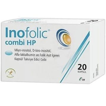 Inofolic Combi HP İnositol Folik Asit 20 Kapsül