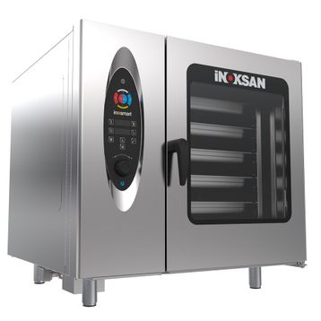 İnoksan INO-FBG020 Dijital Kontrol Panelli 10GN2/1 Gazlı 25 kW Kombi Fırın