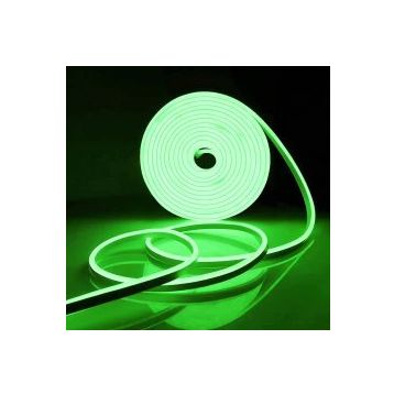 İnoled 4342-04 12V DC Yeşil Işık 5 mt Şerit Neon Led