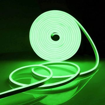 İnoled 4342-04 12V DC Yeşil Işık 5 mt Şerit Neon Led