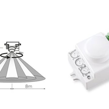 İnoled 5134 360 Derece RF Hareket Radar Sensörü