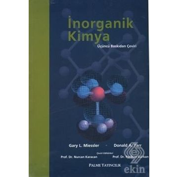 İNORGANİK KIMYA - GARY L. MIESSLER;DONALD A. TARR