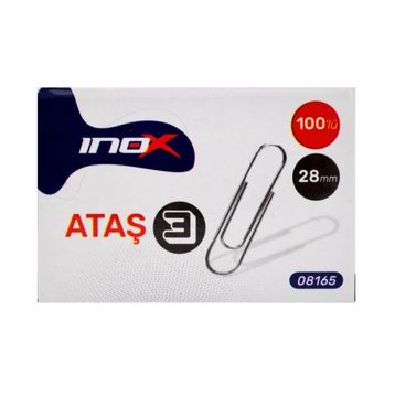 İnox No:3 28 mm 10'lu Ataş