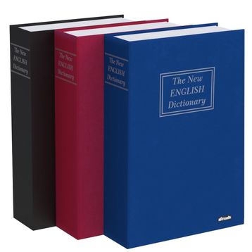 Insafe ISC802B Kitap Şeklinde Orta Boy Para Saklama Kasası