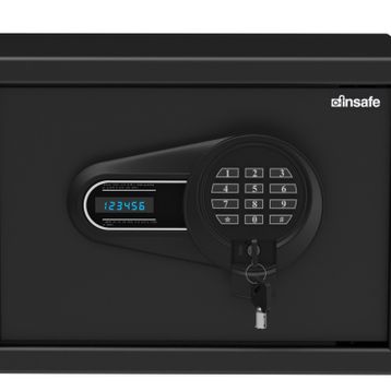 İnsafe ISHOLC25 Lcd Ekranlı Orta Boy Çelik Para Kasası