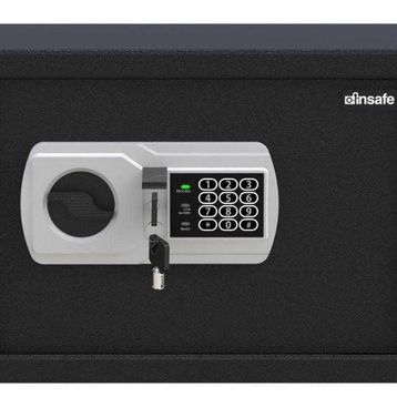 İnsafe Isnekc25 Dijital Orta Boy Çelik Değerli Eşya ve Mücevher Para Kasası