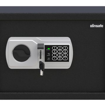 İnsafe Isnekc25 Dijital Orta Boy Çelik Değerli Eşya ve Mücevher Para Kasası