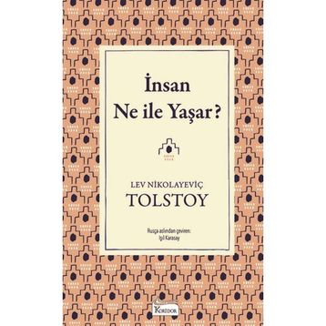İnsan Ne İle Yaşar - Tolstoy