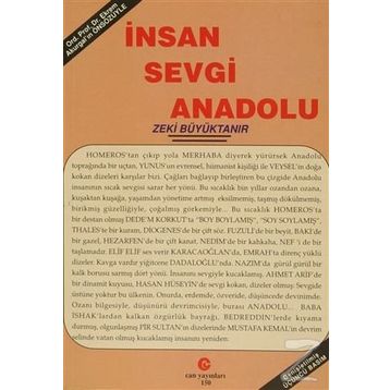 İNSAN SEVGI ANADOLU - ZEKI BÜYÜKTANIR