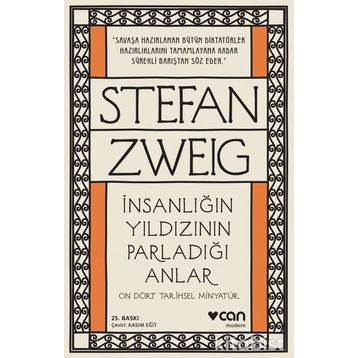 İnsanlığın Yıldızının Parladığı Anlar - On Dört Tarihsel Minyatür - Stefan Zweig