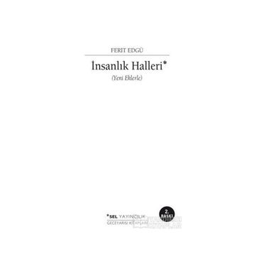 İnsanlık Halleri - Ferit Edgü