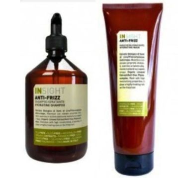 Insight Anti Frizz Kabaran Saçlar İçin Şampuan 400 ml ve 250 ml Bakım Maskesi