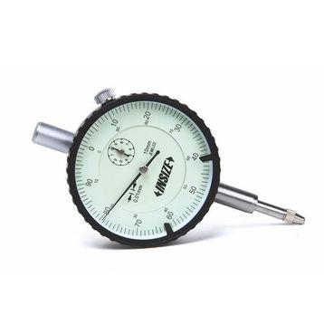 Insize 2308-10A Kulaklı Kapaklı 0-10 mm Komparatör Saati
