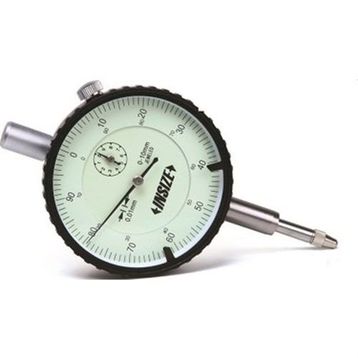 Insize 2308-10A Kulaklı Kapaklı 0-10 mm Komparatör Saati