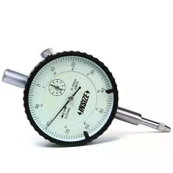 Insize 2308-3FA Düz Kapak 0-3 mm Komparatör Saati