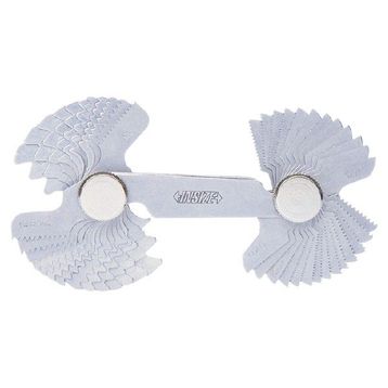 Insize 4820-452 Diş Mastarı 60° Metrik ve 55° 52 Yaprak Dişli Kumpas