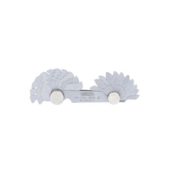 Insize 4820-452 Diş Mastarı 60° Metrik ve 55° 52 Yaprak Dişli Kumpas