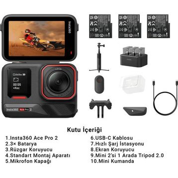 Insta360 Ace Pro 2 Aksiyon Kamera - Content Creator Kit