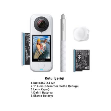 Insta360 X4 Air Beyaz