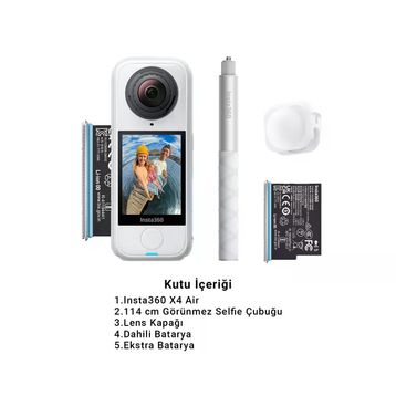 Insta360 X4 Air Beyaz