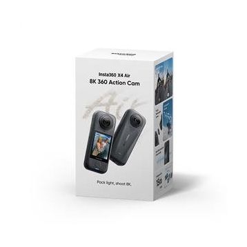 Insta360 X4 Air Siyah Aksiyon Kamera + Essential Kit