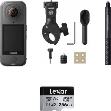 Insta360 X4 Air Siyah Aksiyon Kamera + Motosiklet Kiti
