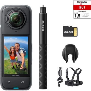 Insta360 X4 Aksiyon Kamera + Bisiklet Kiti