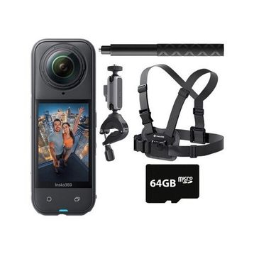 Insta360 X5 Siyah Aksiyon Kamerası - Bisiklet Kiti