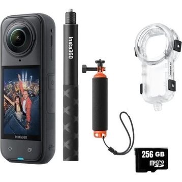 Insta360 X5 Siyah Aksiyon Kamerası - Kit