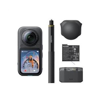 Insta360 X6 Siyah Aksiyon Kamera - Essential Kit