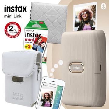 Instax mini Link Bej Akıllı Telefon Yazıcısı