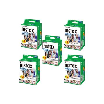 Instax Wide 20'li Film 5'li Set 100 Poz