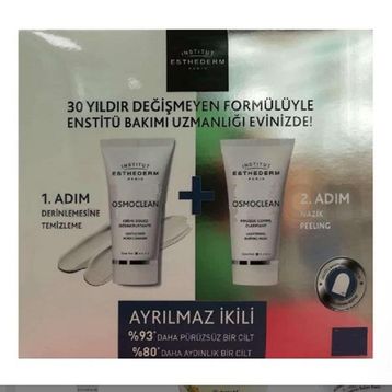 Institut Esthederm Deep Pore 75 ml Cleanser + Gentle Buffing 75 ml Cream