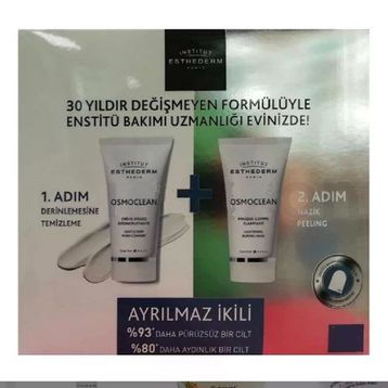 Institut Esthederm Deep Pore 75 ml Cleanser + Gentle Buffing 75 ml Cream