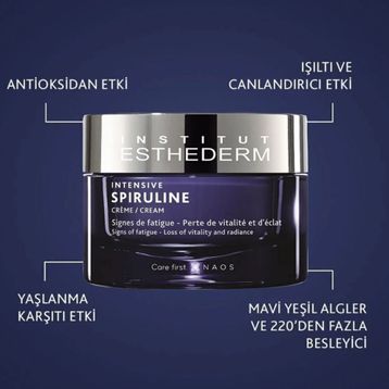 Institut Esthederm Intensive Spiruline Cream 50 ml Anti Aging Kremi
