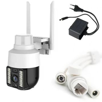 INT-CMR21 4K 8MP Dome Gece Görüşlü Wi-Fi Güvenlik Kamerası