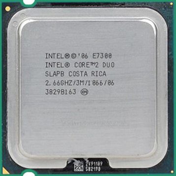 Intel Core 2 Duo E7300 2.66 GHz 2 Çekirdekli 775Pin İşlemci