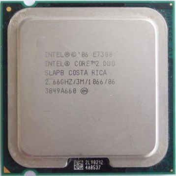 Intel Core 2 Duo E7300 2.66 GHz 2 Çekirdekli 775Pin İşlemci