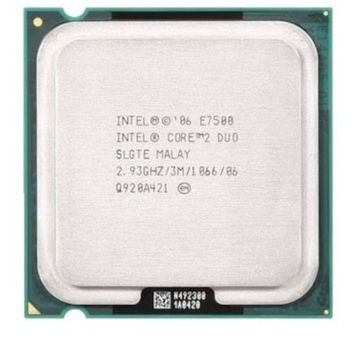 Intel Core 2 Duo E7500 2.93 GHz Çift Çekirdek 775Pin İşlemci