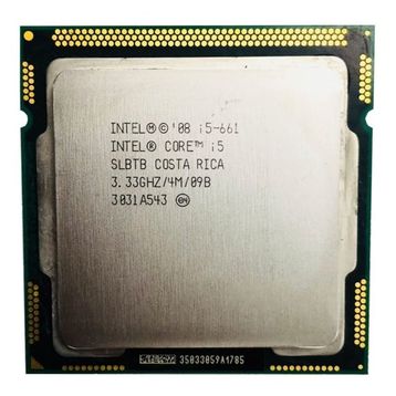 Intel Core i5-661 3.33 GHz Çift Çekirdekli 1156Pin İşlemci