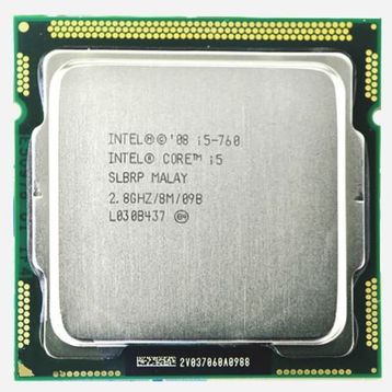 Intel Core i5 760 2.80 GHz 4 Çekirdekli 1156Pin İşlemci