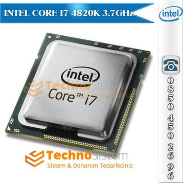 Intel Core i7 4820K 3.70 GHz 4 Çekirdekli 2011Pin İşlemci