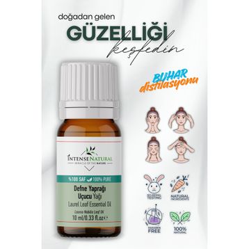 Intense Natural Defne Yaprağı 10 ml Uçucu Yağı