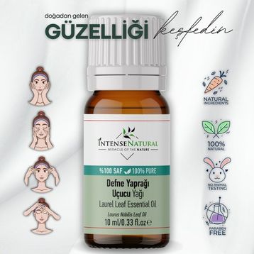 Intense Natural Defne Yaprağı 10 ml Uçucu Yağı
