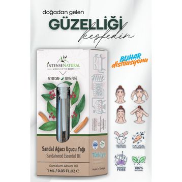 Intense Natural Sandal Ağacı 1 ml Uçucu Yağı