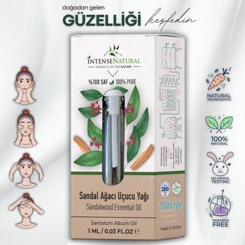 Intense Natural Sandal Ağacı 1 ml Uçucu Yağı