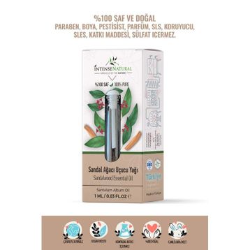 Intense Natural Sandal Ağacı 1 ml Uçucu Yağı